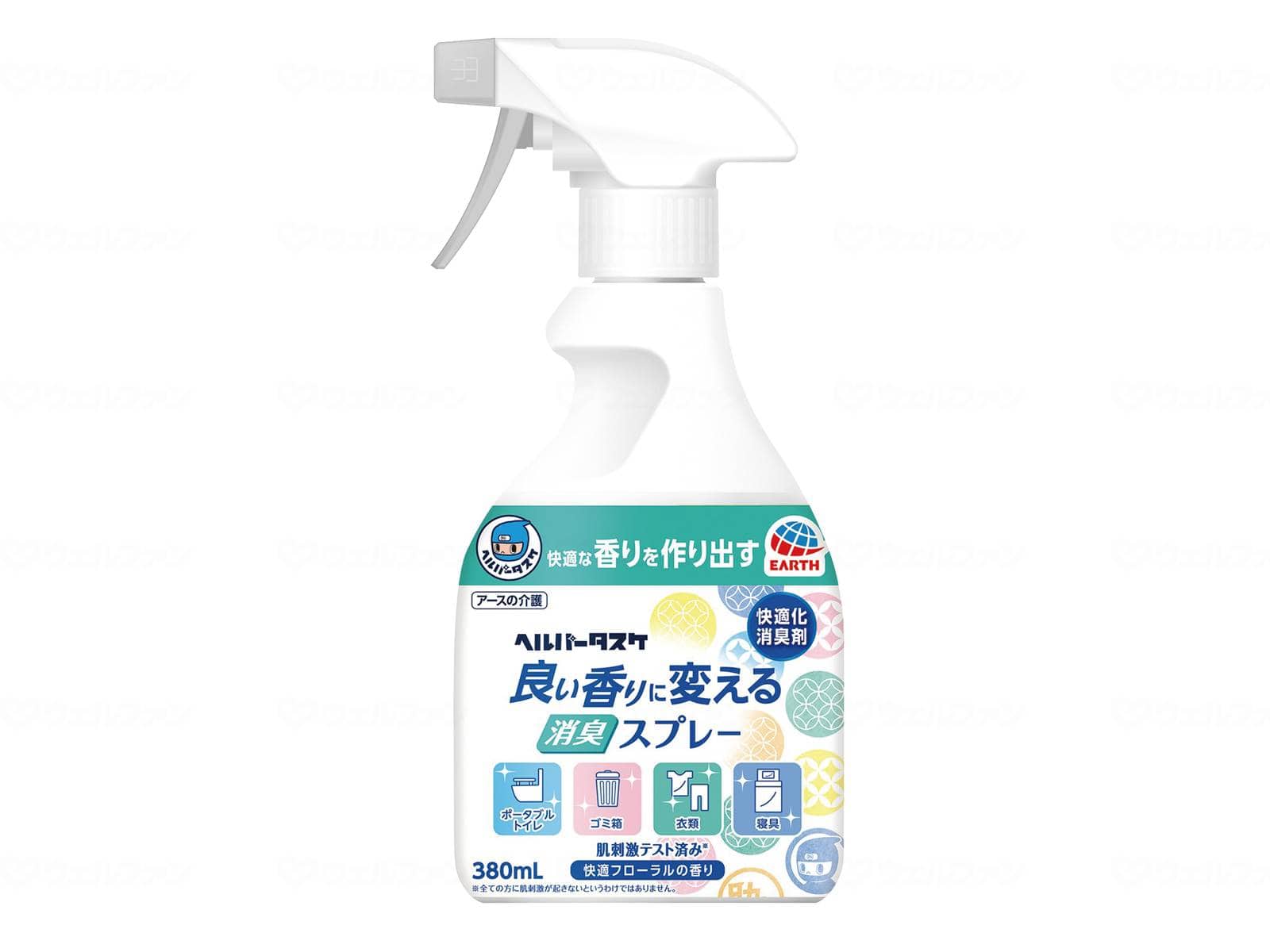 ウェルファン ヘルパータスケ 良い香りに変える消臭スプレー/本/380ml 1個(ご注文単位1個)【直送品】