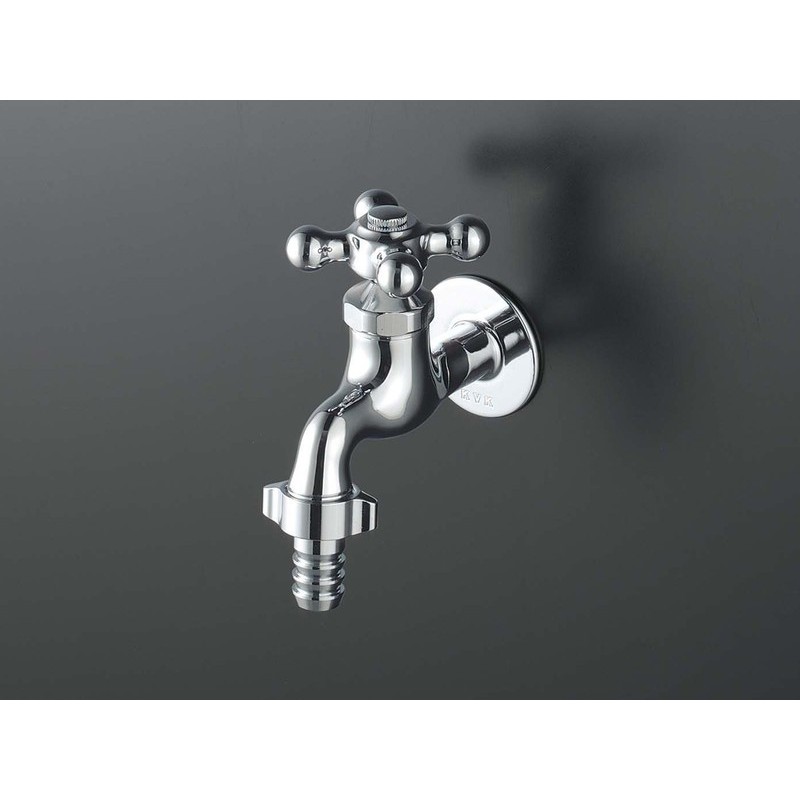 KVK 2300043 寒 カップリング横水栓 レトロピアン付 K4CZ 1個(ご注文単位1個)【直送品】
