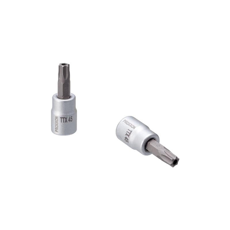 PROXXON 428637 トルクスビット 3/8 いじり穴付 TTX45 #83598 1個（ご注文単位1個）【直送品】