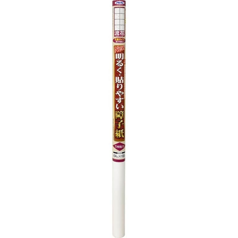 アサヒペン 9017996 貼りやすい障子紙 94×8.6 流花 #9105 1個（ご注文単位1個）【直送品】