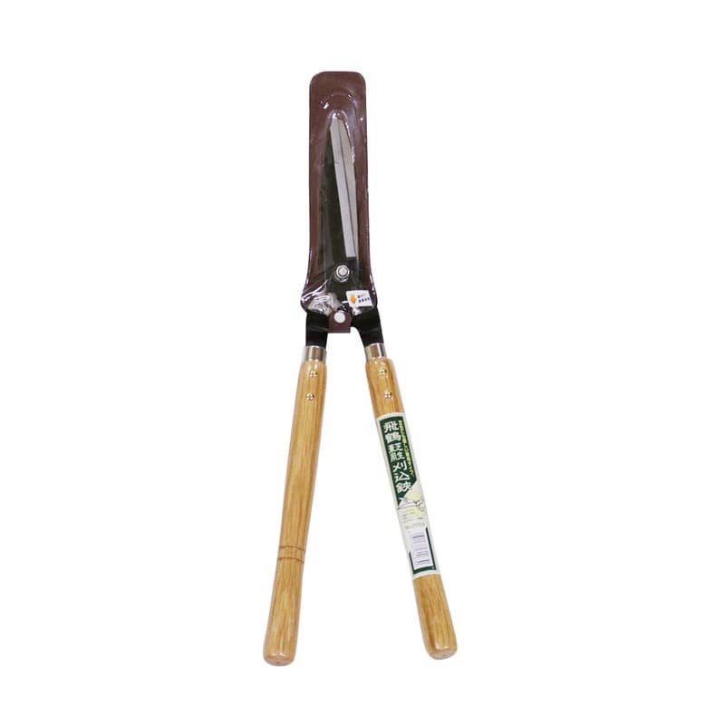 キンボシ 327024 GS #2063 飛鶴 バネ付芝生鋏 1個(ご注文単位1個)【直送品】