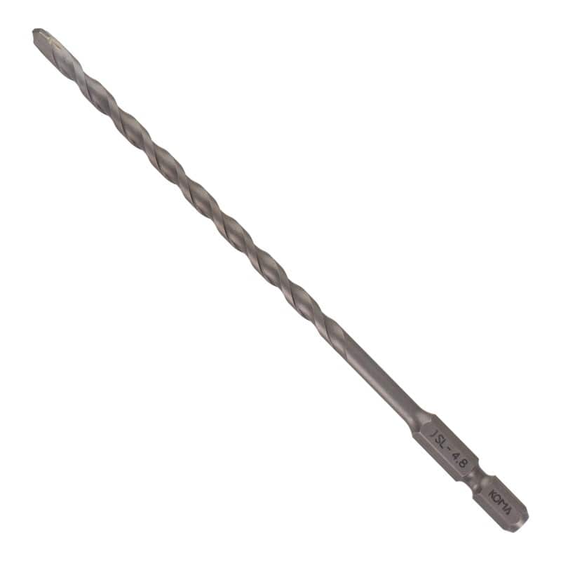 コマドリル 4342942 六角軸振動用充電ドリル ロングタイプ 4.8mm #076746 1個（ご注文単位1個）【直送品】