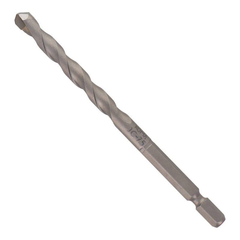 コマドリル 4342909 六角軸磁器タイル用充電ドリル 7.5mm #076667 1個（ご注文単位1個）【直送品】