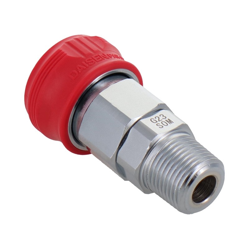 ダイセン 4342850 R3/8テーパーオネジ・RC3/8テーパーメネジ #335222 1個（ご注文単位1個）【直送品】