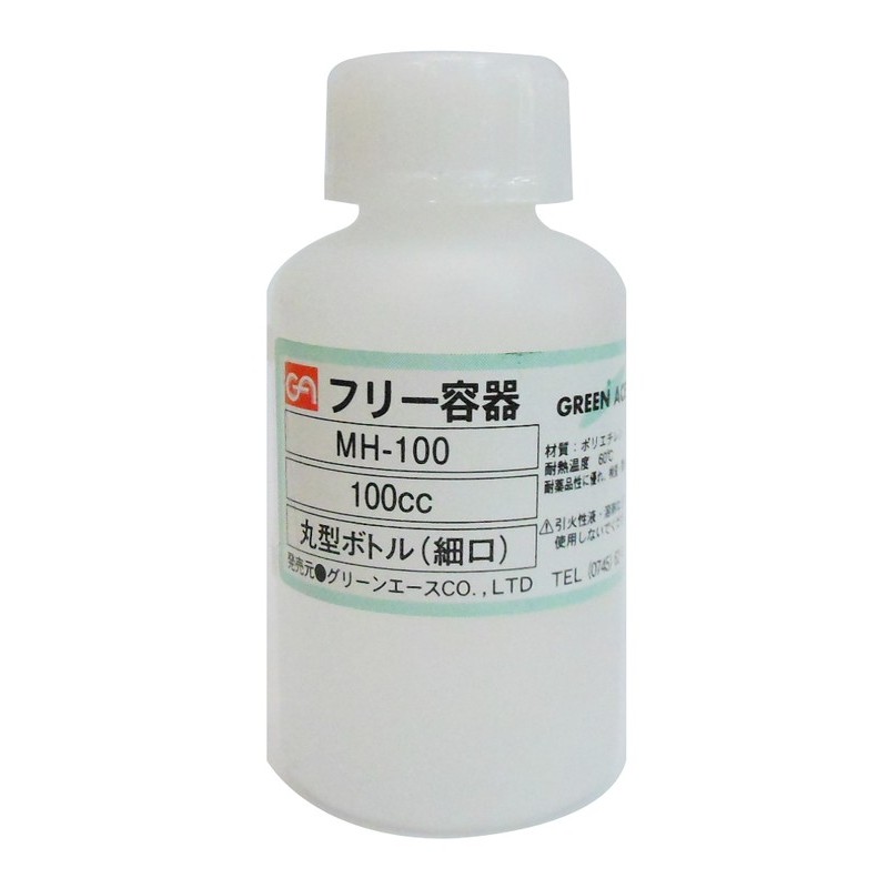 三共コーポレーション 4341921 丸型ボトル細口 100mL #526695 1個（ご注文単位1個）【直送品】