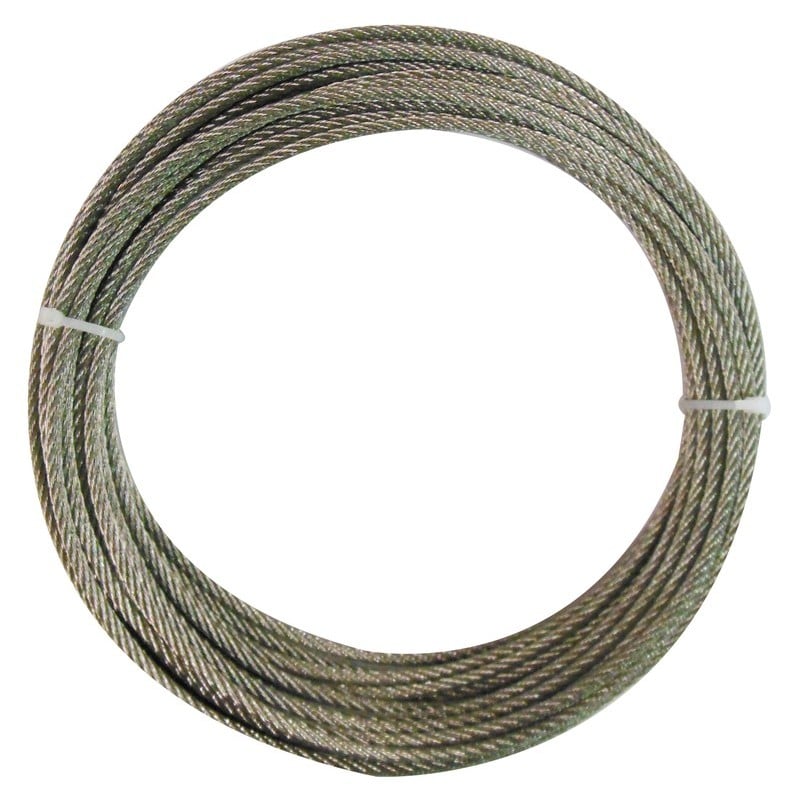 三共コーポレーション 4352725 ステンレスカットワイヤーロープ径3.0mm×10m TSC-3010 1個（ご注文単位1個）【直送品】