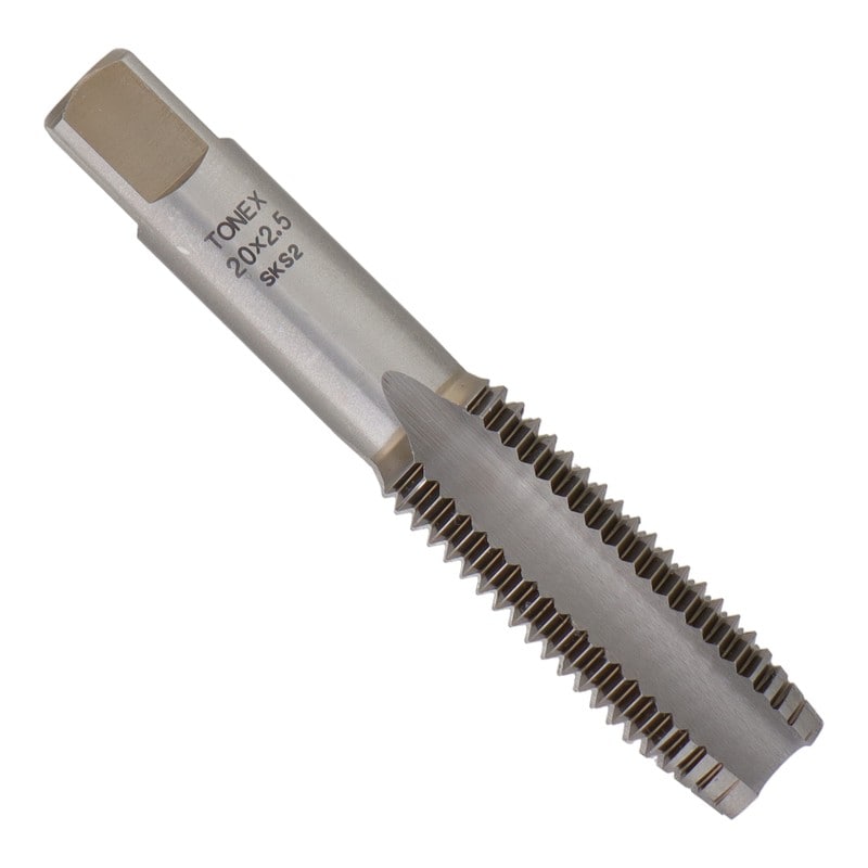 三共コーポレーション 4343818 ハンドタップ ねじ径 20mm×ピッチ 2.5mm #110091 1個（ご注文単位1個）【直送品】