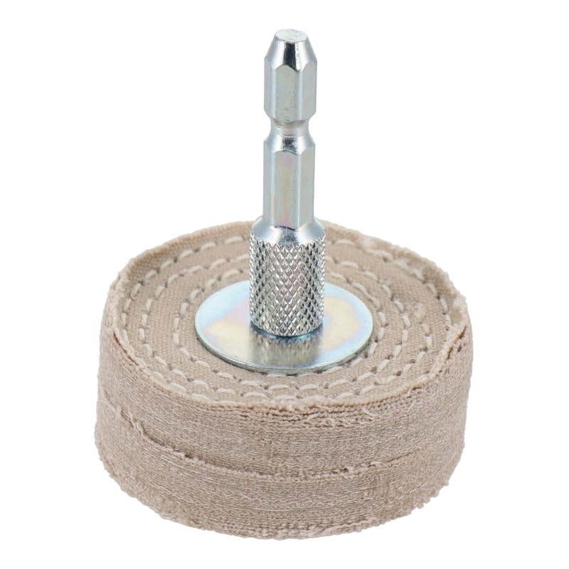 三共コーポレーション 4343081 六角軸軸付布バフ 50mm #010156 1個（ご注文単位1個）【直送品】