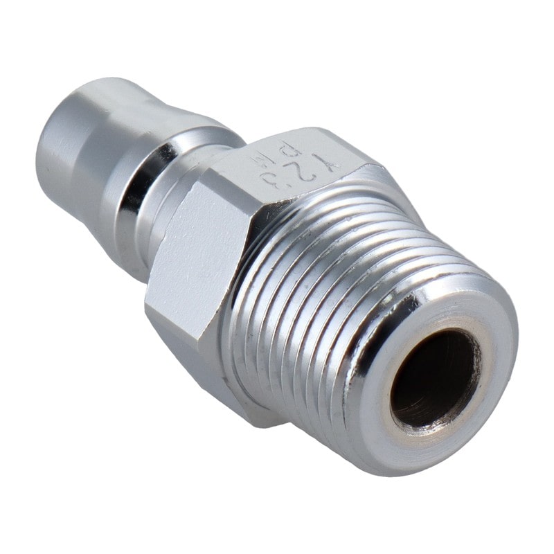 三共コーポレーション 4342803 エアー用プラグ R3/8テーパーオネジ #714007 1個（ご注文単位1個）【直送品】