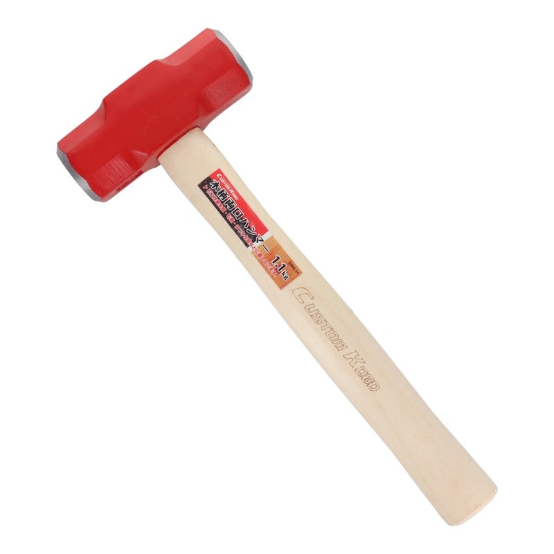 三共コーポレーション 4340325 木柄両口ハンマー 1.1kg #823686 1個（ご注文単位1個）【直送品】