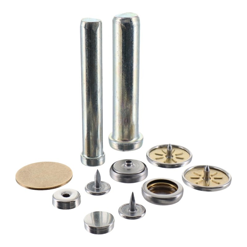 三共コーポレーション 4351984 ホック一撃 18mm シルバー刻印2組入 #606922 1個（ご注文単位1個）【直送品】