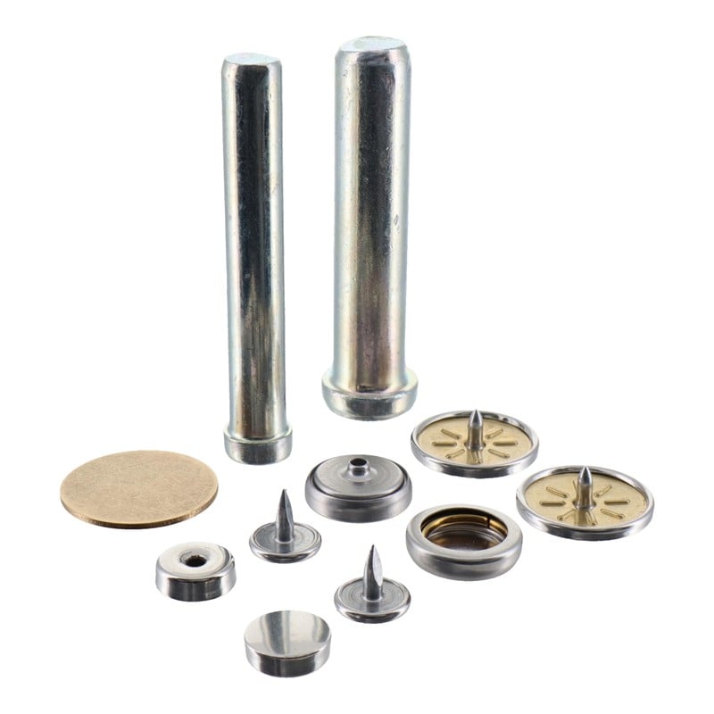 三共コーポレーション 4351985 ホック一撃 18mm シルバー2組入 #606923 1個（ご注文単位1個）【直送品】