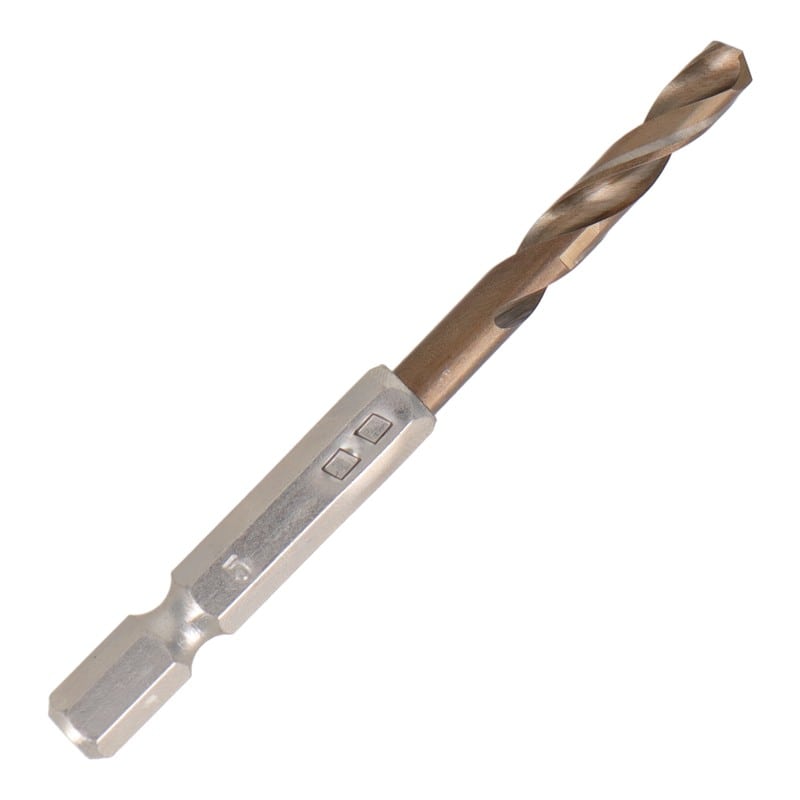 三共コーポレーション 434281 六角軸ショートコバルトドリル 5.0mm #819536 1個（ご注文単位1個）【直送品】