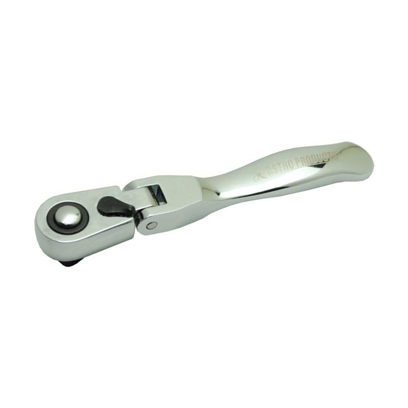 ワールドツール アストロプロダクツ AP 1/4DR 72T フレックスラチェットハンドル ミニ RHF993 2002000019936（ご注文単位1個）【直送品】
