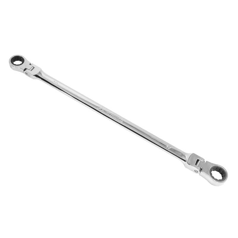 ワールドツール アストロプロダクツ AP 14×17mm ダブルフレックスラチェットレンチ ロング 2002000033369(ご注文単位1個)【直送品】