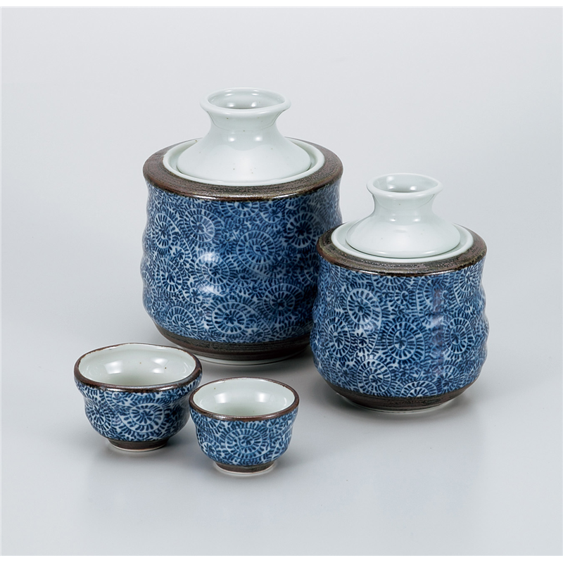 古林陶器 酒器 タコ唐草酒燗器 大 928240152 1個(ご注文単位1個)【直送品】