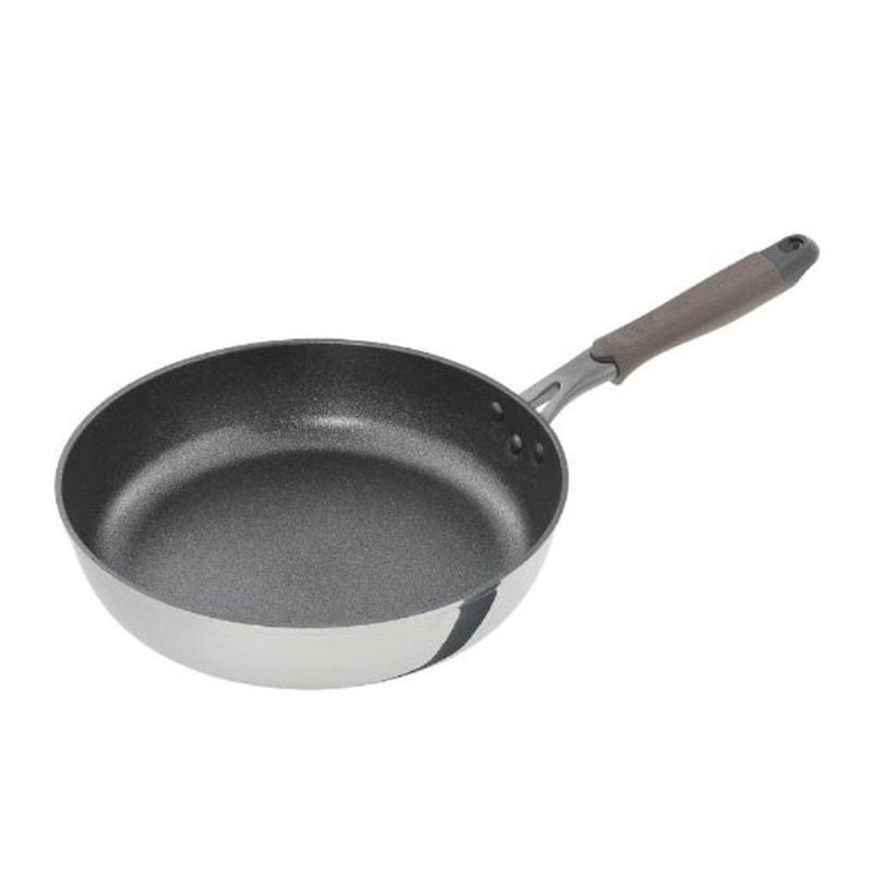 中山福 フライパン ミロワール IH対応 28cm ミラー仕上げ ND-7273 1個(ご注文単位1個)【直送品】