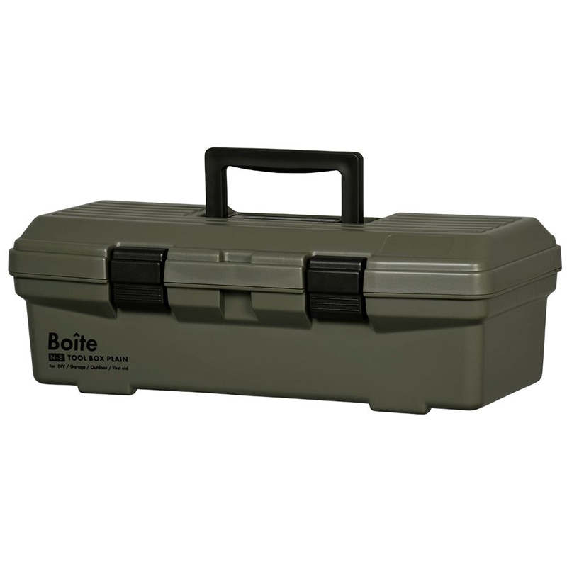 中山福 工具箱 ツールボックス Boite カーキ MA-4022 1個（ご注文単位1個）【直送品】