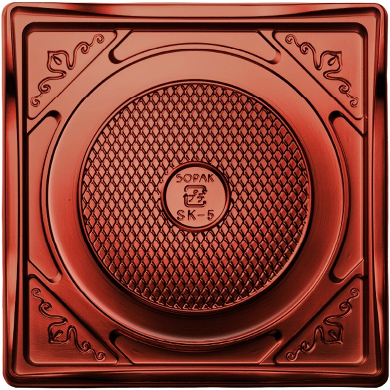 木村アルミ箔 SK-6マロン 100枚／1袋（ご注文単位1袋）【直送品】