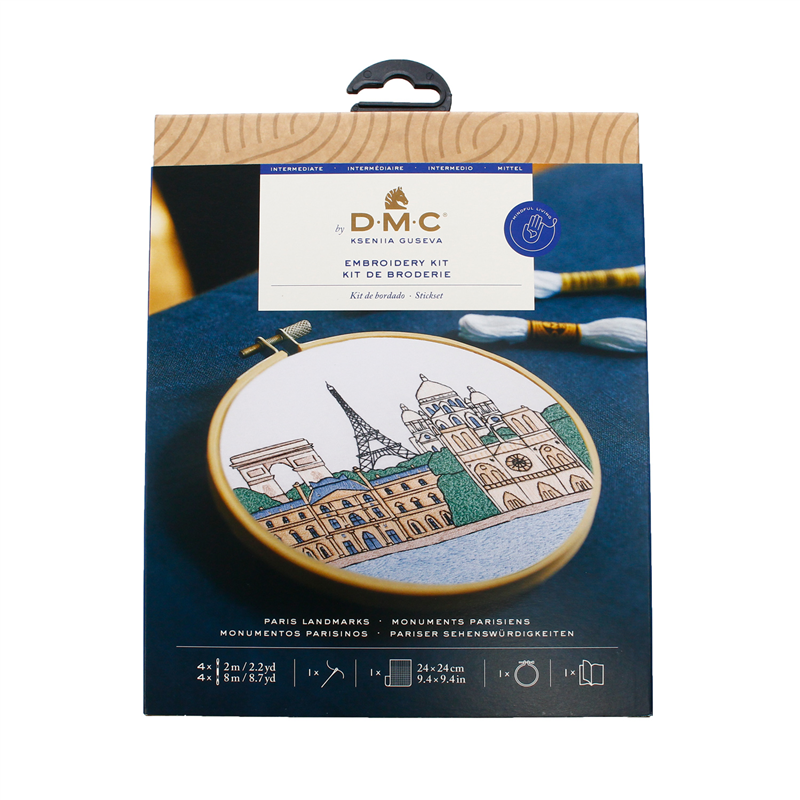 DMC デザイナーコレクション 刺しゅうキット PARIS LANDMARKS DMC-TB225 1個（ご注文単位1個）【直送品】