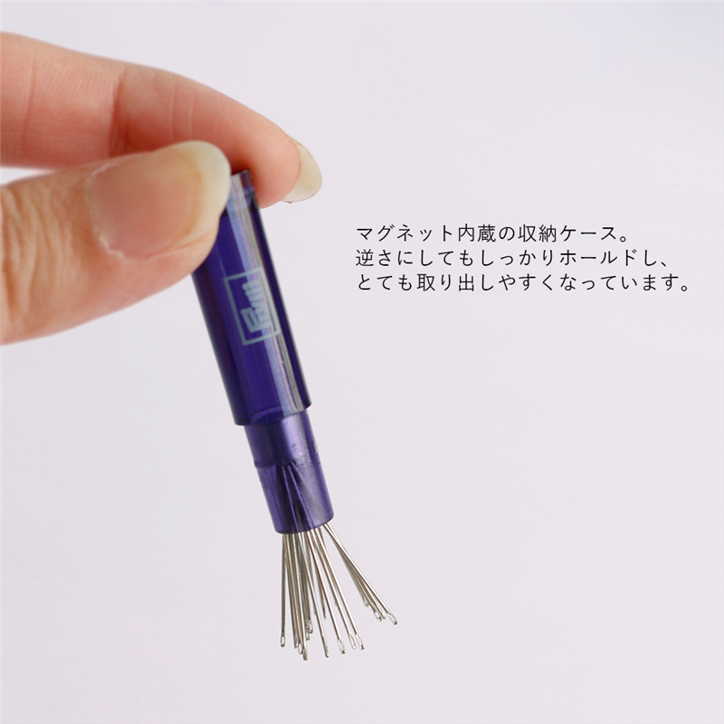 日本紐釦貿易 プリム(Prym) プレミアムキルト針 23mm マグネットケース付き オレンジ 121441 （ご注文単位1個）【直送品】