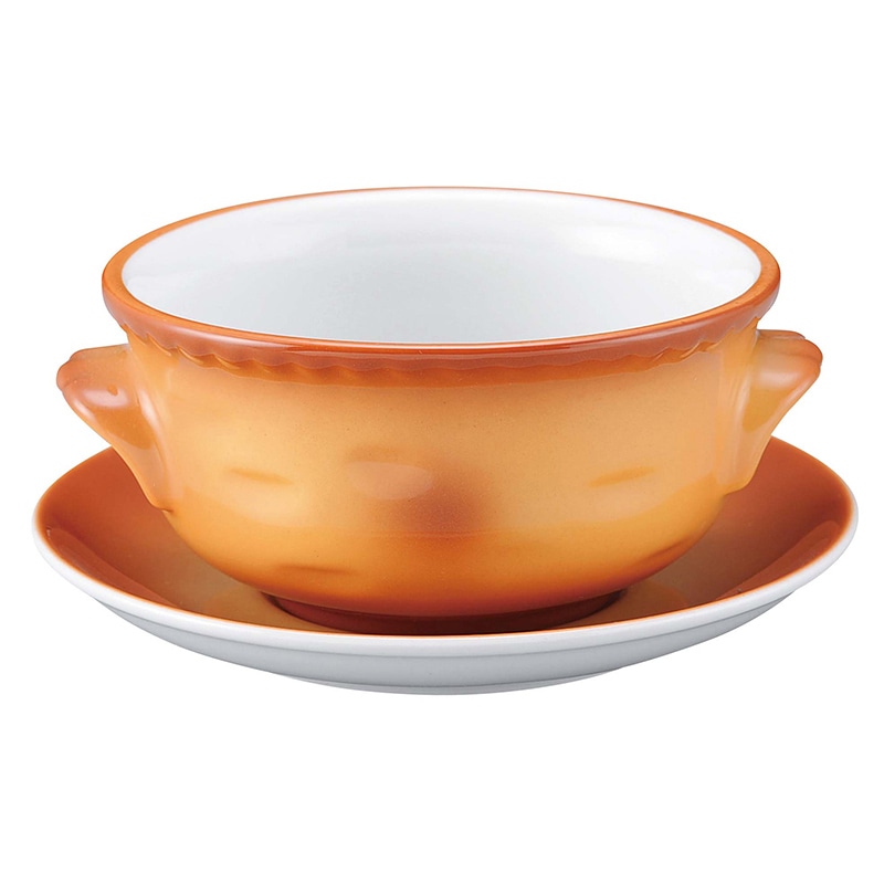 シェーンバルド　クリームカップ　9272837 （3011-45）茶  1個（ご注文単位1個）【直送品】