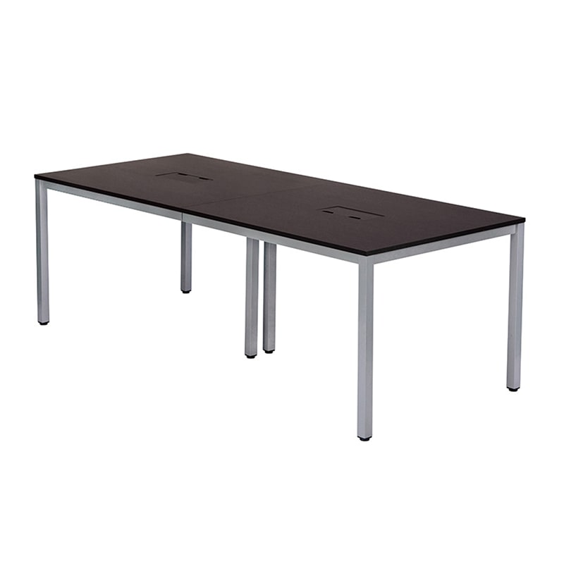 アール・エフ・ヤマカワ OAミーティングテーブル　W1800 ダーク2 ATD2-2190-AF2 1台（ご注文単位1台）【直送品】