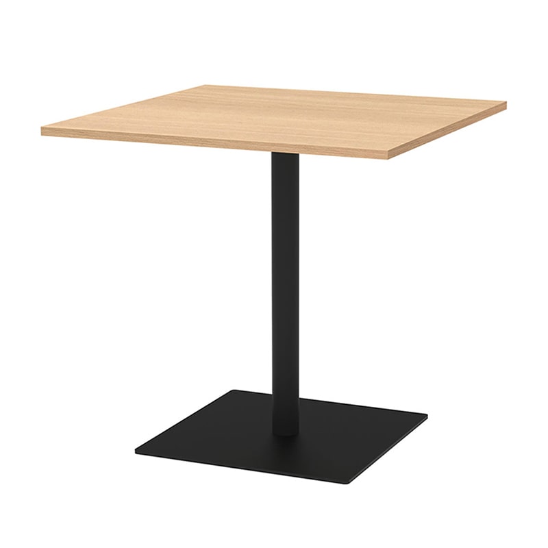 アール・エフ・ヤマカワ リスタ　カフェテーブル　750×750 オーク RFRCT-7575OA 1台（ご注文単位1台）【直送品】