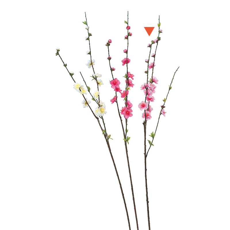 アスカ商会 造花 A-03850 桃スプレー #003 ピンク 1本(ご注文単位1本)【直送品】