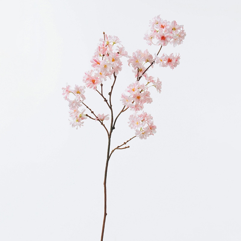 アスカ商会 造花 A-31650 八重桜×53 #003T ツ-トンピンク 1本(ご注文単位1本)【直送品】