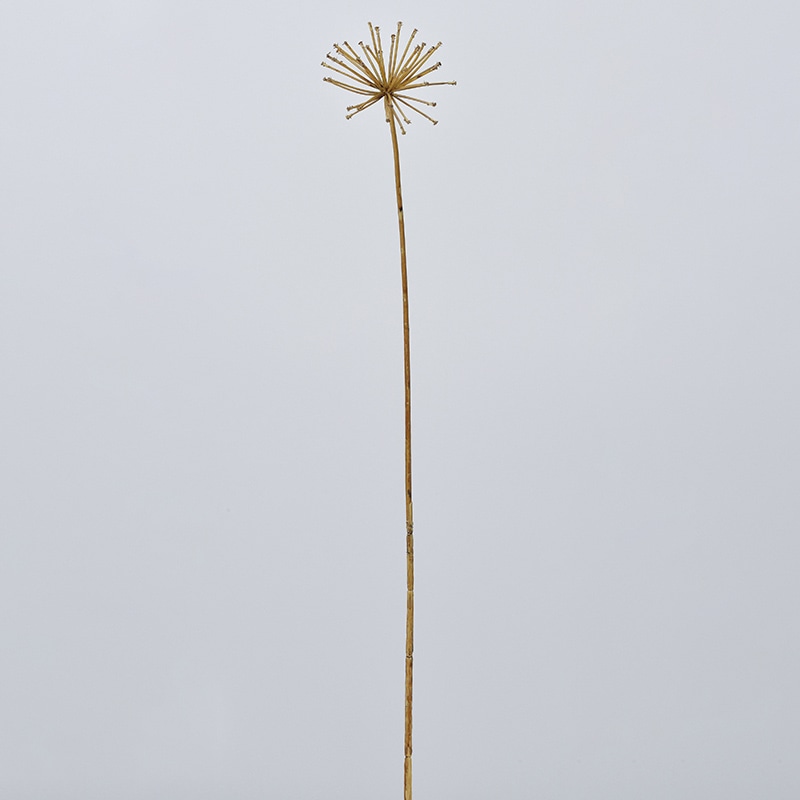 アスカ商会 造花 A-34368 アリウム #028B ライトブラウン 1本(ご注文単位1本)【直送品】
