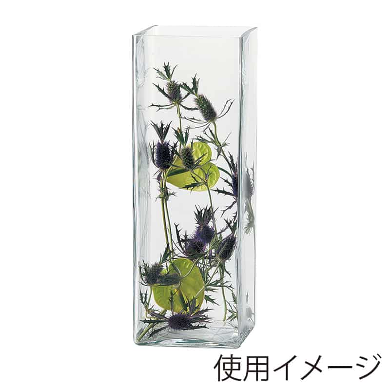 高岡健二商店 フラワーベース 155×155×430 F-3431 1個（ご注文単位1個）【直送品】