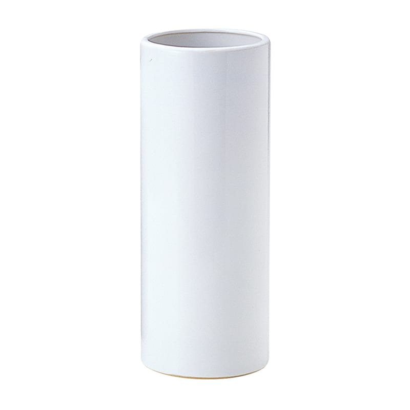 高岡健二商店 陶器 花瓶 120×310 シロ T-1184 1個（ご注文単位1個）【直送品】