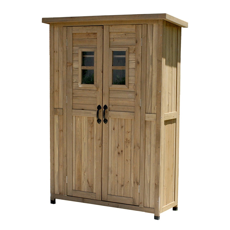 住まいスタイル カントリー小屋 薄型 ライトブラウン KCSL1260LBR 1台(ご注文単位1台)【直送品】