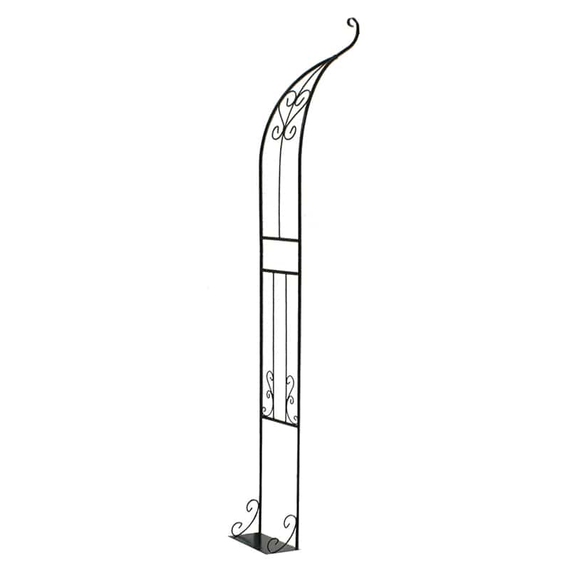 住まいスタイル アイアンハーフアーチ シングル ダークブロンズ IA-HF003DBZ 1台（ご注文単位1台）【直送品】