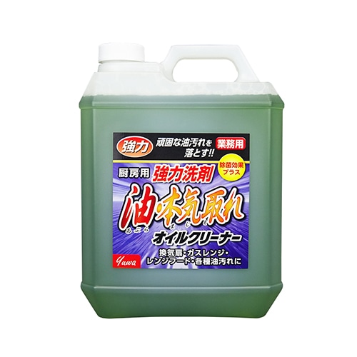友和 強力洗剤 油本気取れオイルクリーナー 4L 1本(ご注文単位4本)【直送品】