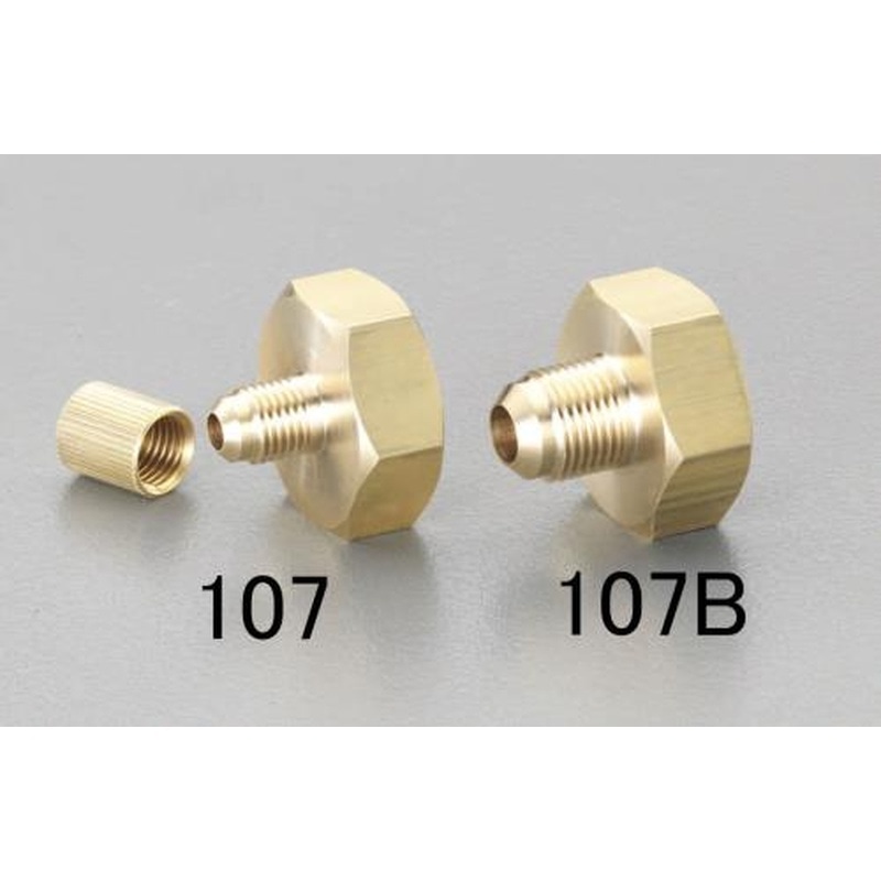 エスコ EA107B[R12・R22]F3/8”チャージグチ 1個（ご注文単位1個）【直送品】