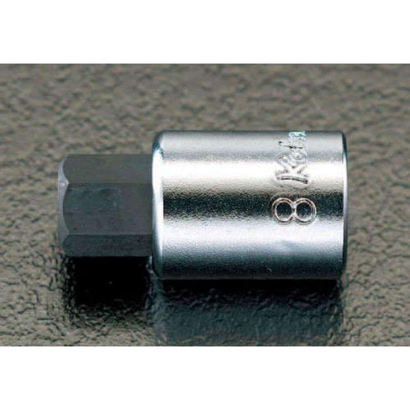 エスコ EA618AT-201 1/4”DRx1/8”［INHEX]ソケット 1個（ご注文単位1個）【直送品】