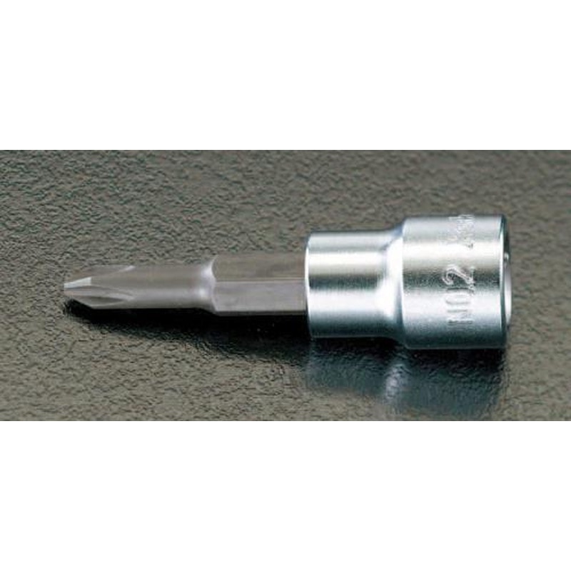 エスコ EA618BX-3 3/8”DR/#3［＋]ビットソケット 1個（ご注文単位1個）【直送品】