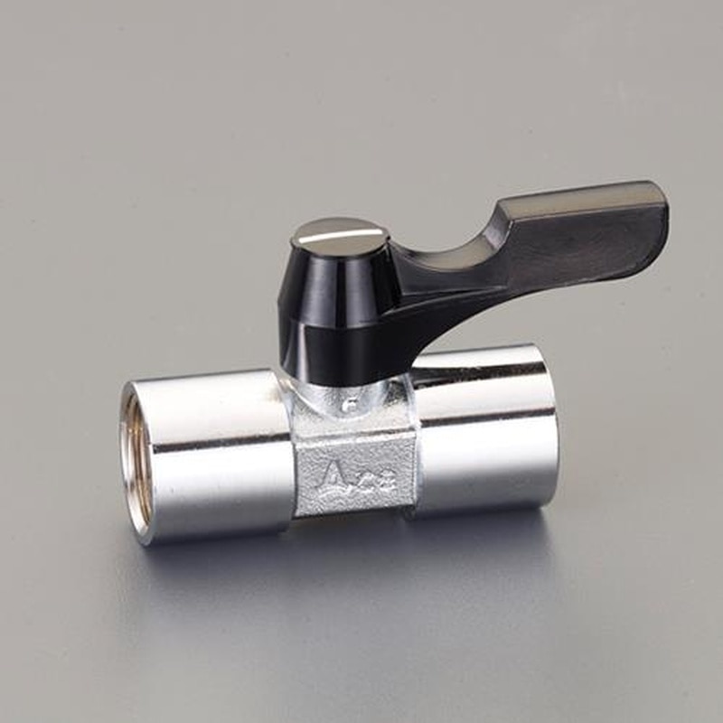 エスコ EA425BK-22 G1/4”xG1/4”ボールバルブ(ミニチュア) 1個(ご注文単位1個)【直送品】