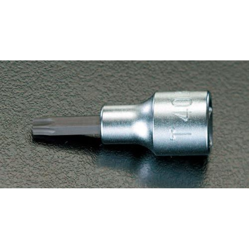 エスコ EA618BN-50 3/8”DR/T50x50mm［Bore-Torx]ビットソケット 1個（ご注文単位1個）【直送品】