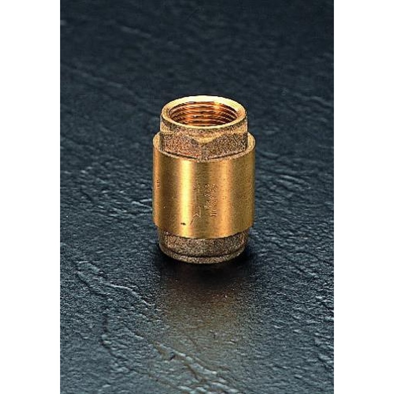 エスコ EA465L-4 G1/2”ねじ付逆止弁 1個（ご注文単位1個）【直送品】