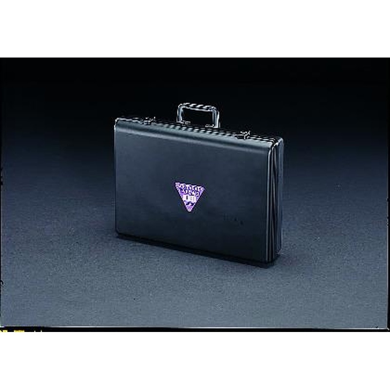 エスコ EA506KB 468x344x105mmアタッシュケース(A3/黒) 1個（ご注文単位1個）【直送品】