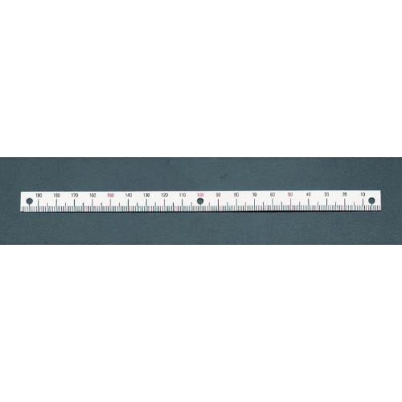 エスコ EA948J-112 100mm［左方向/下目盛]スケール(ネジ止付) 1個（ご注文単位1個）【直送品】