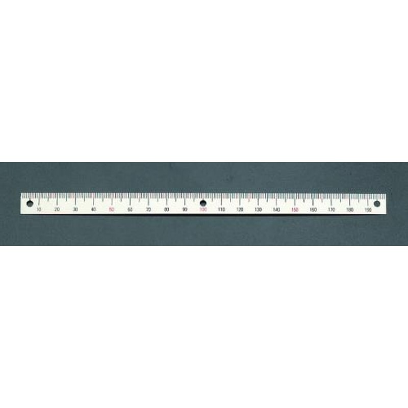エスコ EA948J-132 100mm［右方向/上目盛]スケール(ネジ止付) 1個（ご注文単位1個）【直送品】