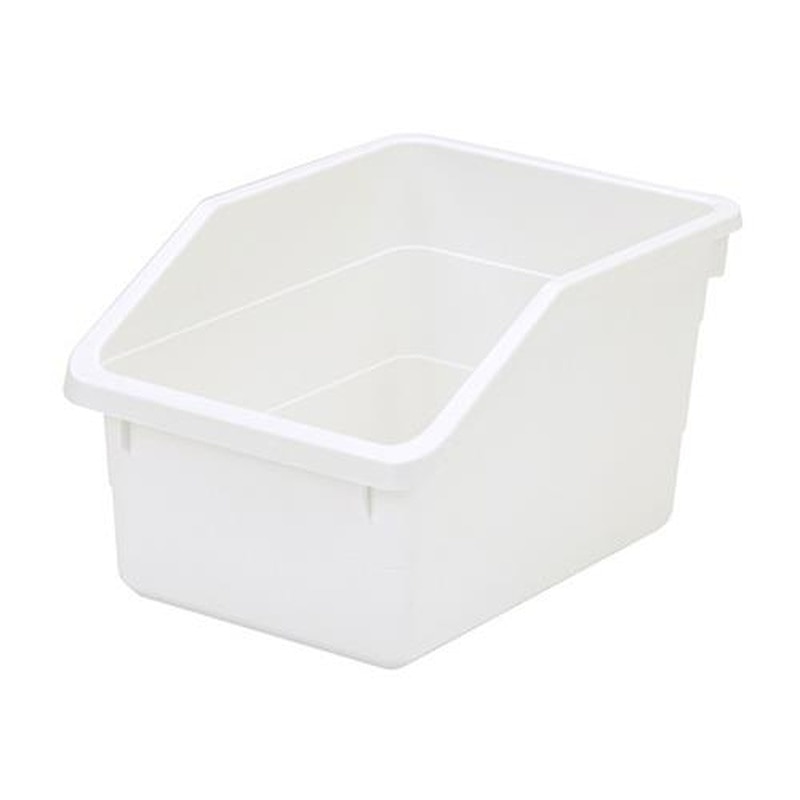 エスコ EA661EE-2 190x260x152mmパーツトレー(白/20個) 1個(ご注文単位1個)【直送品】