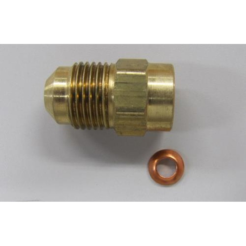 エスコ EA443D-42 F1/2”xF1/4”フレアーアダプター(雌/雄) 1個（ご注文単位1個）【直送品】
