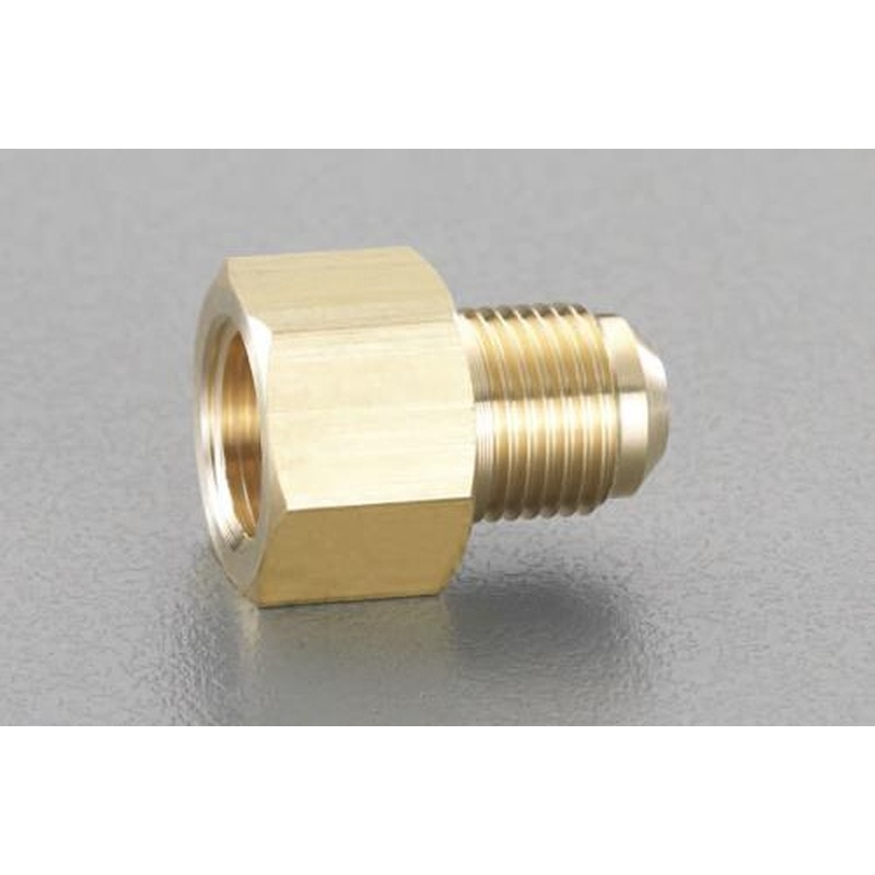 エスコ EA443MB-34 Rc3/8”xF1/2”PTねじコネクター 1個（ご注文単位1個）【直送品】