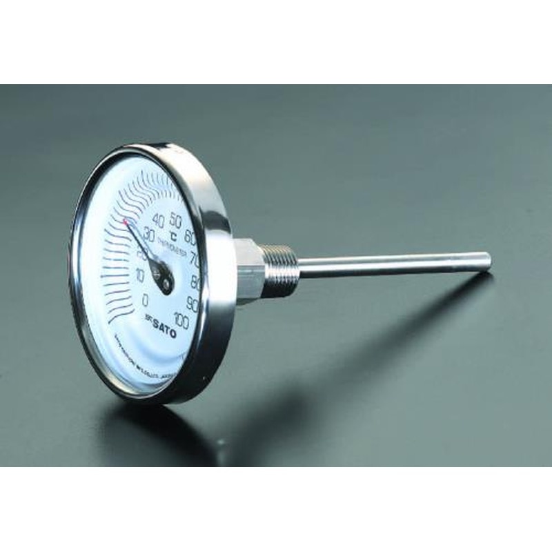 エスコ EA727AB-1 -30-50℃/60mmバイメタル式温度計 1個（ご注文単位1個）【直送品】