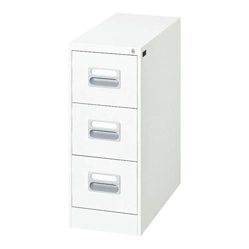 エスコ EA954DC-26 302x620x740mm/3段キャビネット 1個(ご注文単位1個)【直送品】